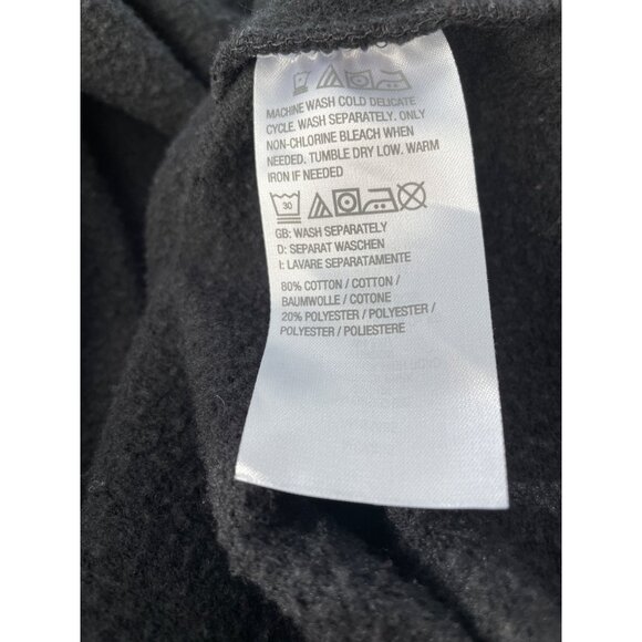 Studio Park x Shawn Killinger Regular Sweatshirt Dress Women L Black Cozy Staple - Picture 9 of 10